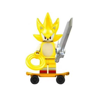 Imagem de Boneco Sonic The Hedgehog Bloco De Montar Escolha
