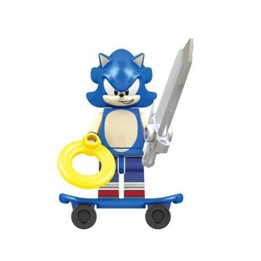 Imagem de Boneco Sonic The Hedgehog Bloco De Montar Escolha