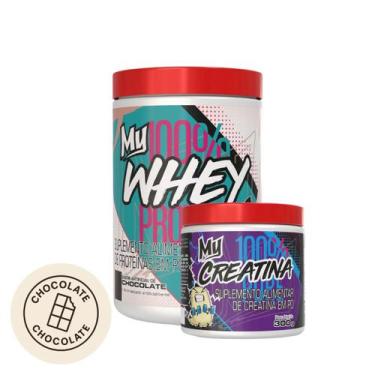 Imagem de Kit Creatina 300g + Whey Protein 900g - My Suplemento - My Suplementos