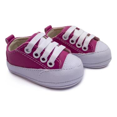 Imagem de Tênis Infantil Cano Curto Bebê Cadarço Casual Conforto-Masculino