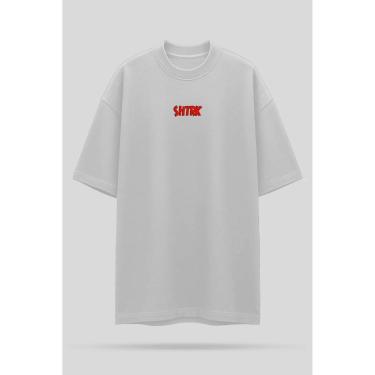 Imagem de Camiseta Oversized Shatark Tom - Branco-Masculino
