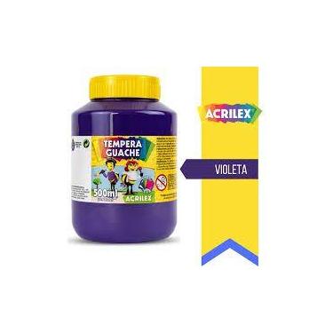Imagem de Tempera guache acrilex 250ml cores