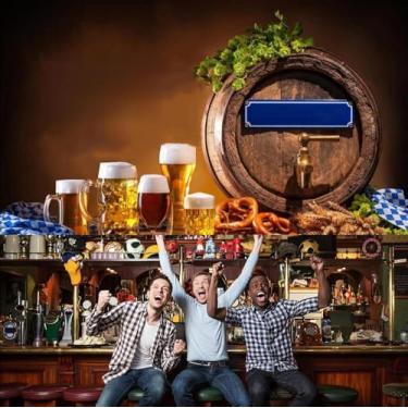 Imagem de Placa de lata vintage Would Drink Here Again para decoração de parede Home Man Cave Bar Cafe 8x12 polegadas (3142)