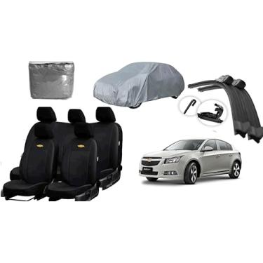 Imagem de Capa de couro +Capa de cobrir + Limpador de para - brisa -GM Cruze 13-20