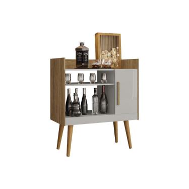 Imagem de Aparador Café Ii Cinamomo Com Off-white - Bechara