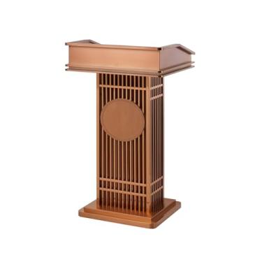 Imagem de Suporte de pódio de metal para igreja, pódio de púlpito de igreja, palestras antidigitais e processo de galvanização de pódios, grande armazenamento para escolas, escritórios, salas de aula, casas