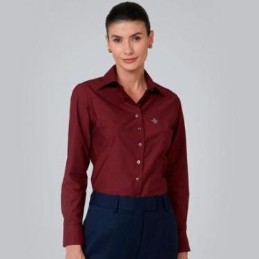 Imagem de Camisa Dudalina Luxury Cetim Feminino-Feminino