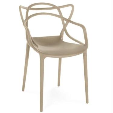 Imagem de Cadeira Escritório Allegra Escrivaninha Sala Nude