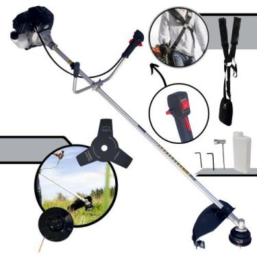 Imagem de Roçadeira Com Sistema Antivibração Toyama RT43LB25A À Gasolina 43cc 2T