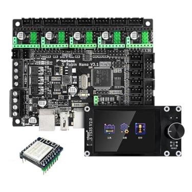 Imagem de Compatível com Makerbase MKS Robin Nano V3.1 Placa de controle de impressora 3D Placa mãe TS35 TFT Touch Screen compatível com A4988 TMC2209(Package 6)