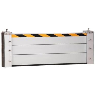 Imagem de CFLNYC Reusable Aluminum Flood Barriers for Home Doors - 3 to 18ft Long, Indoor/Outdoor Garage Door Water Stopper Shield(H 2ft(60cm),3.5ft(105cm))