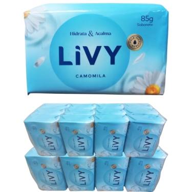 Imagem de Kit 24 Sabonetes Livy Camomila 85g