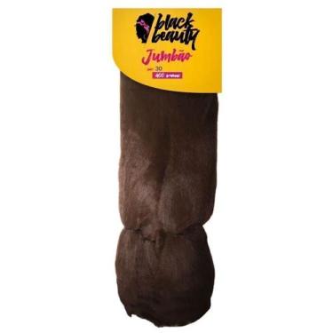 Imagem de Cabelo Fibra Sintetica Box Braids Jumbão 51" 400g - Cor Mel Escuro - B