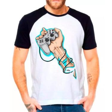 Imagem de Camiseta playstation games jogos camisa masculina lançamento 03 - DESI