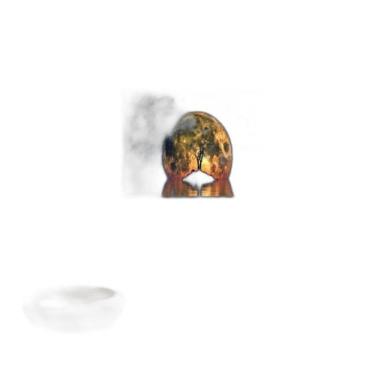 Imagem de Quadro Fotografia Noite Na Ilha 24X18Cm - Com Vidro