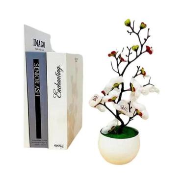 Imagem de Vaso De Flor Artificial Para Decoração De Casa E Escritório, Flores Fa