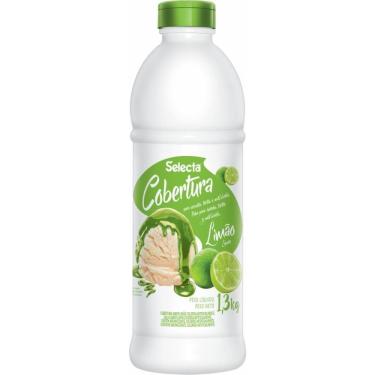Imagem de Cobertura Concentrado De Sorvete E Sobremesas Selecta 1,3kg - Limão