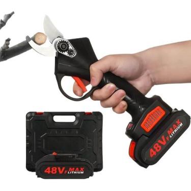 Imagem de Poda Max Tesoura Poda Galho De Árvore Elétrica S/ Fio 48v 2 - Congratu