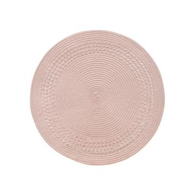 Imagem de Jogo Americano Primor 38cm Jolitex Sousplat Avulso, ROSA CLARO