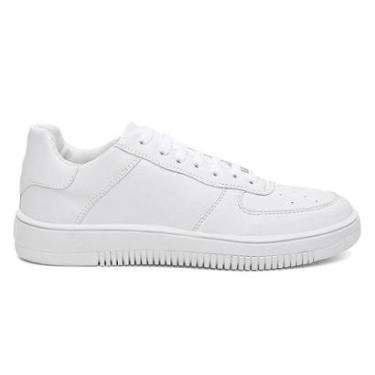 Imagem de Tenis Masculino Preto Caminhada Casual Sola Costurada Cor:;Tamanho:38;Genero:Unissex-Un...