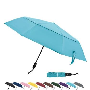 Imagem de Guarda-chuva de viagem TradMall 107 cm com ventilação dupla à prova de