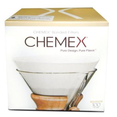 Imagem de FC100 - Filtro De Papel Chemex Circular 100 Unidades - Para 6-8 Xícara