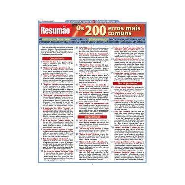 Imagem de Os 200 erros mais comuns - Resumão