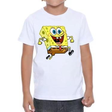 Imagem de Camiseta Infantil Bob Esponja Modelo 1 - King Of Print