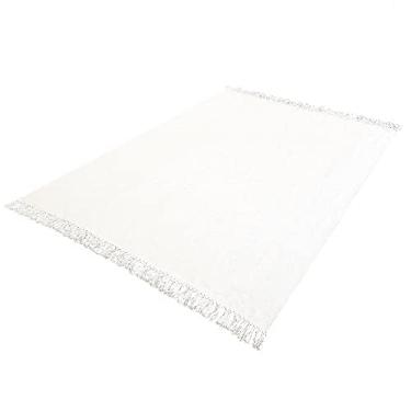 Imagem de Tapete Grande para Sala e Quarto Retangular 2,00 x 1,50 Cor:Cru