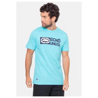 Imagem de Camiseta Ecko Unltd Masculina Azul Claro