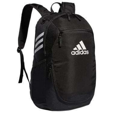 Imagem de adidas Mochila esportiva esportiva Stadium 4.0 (36l) durável para laptop, Preto/3.0, One Size, Mochila esportiva esportiva de estádio para homens e mulheres (36l) bolsa esportiva durável para laptop