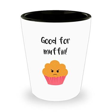 Imagem de Copos de shot para trocadilho – Bom para muffin! – Ideia de de Natal ou aniversário