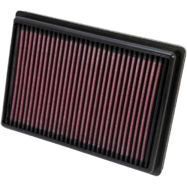 Imagem de K&N Filtro de ar do motor: alto desempenho, premium, lavável, filtro de substituição: serve para Chevrolet 2011-2020/HOLDEN (Onix, Prisma, Sonic, Aveo, Barina, Barina RS), 33-2476