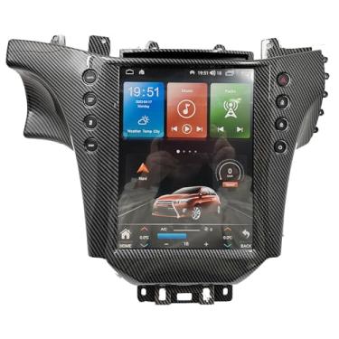 Imagem de Rádio automotivo de 30,7 cm para Maserati GT GranTurismo 2007-2017 estéreo atualização Tesla Style Multimedia Player Unidade de cabeça de navegação GPS para carro - Fibra de carbono