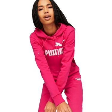 Imagem de Moletom Puma Fechado Canguru Essentials Logo-Feminino