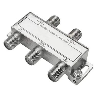 Imagem de Divisor de Alta Frequência (Satélite) Foxlux – 5-2450MHs – 4 saídas – 1 unidade – Uso Profissional e Doméstico