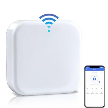 Imagem de VOLIBeL Gateway G2, Smart Lock WiFi Gateway, hub WiFi/ponte para controle remoto de aplicativos, funciona com trava de fechadura Bluetooth, compatível com aplicativo TT Lock Alexa Google Assistant