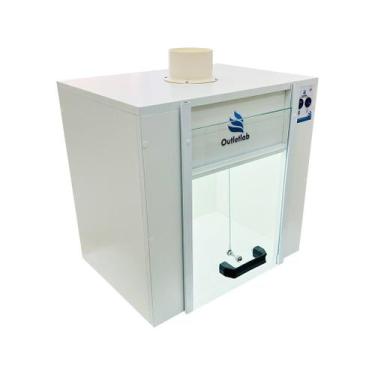 Imagem de Capela Para Exaustão De Gases 50 Em MDF - Outletlab, 110V