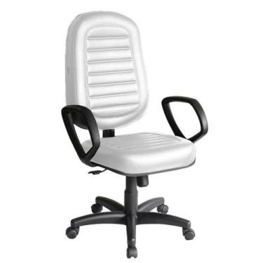 Imagem de Cadeira Presidente para Escritório Linha Blenda Branco - Design Office