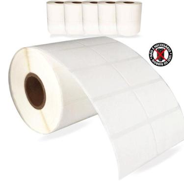Imagem de Kit 5 Rolos Etiqueta Termica 40x25 At-4025 10.000 - FirstOption