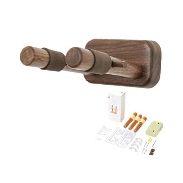 Imagem de kowaku Suporte de Parede para Violão, Gancho de Parede de Madeira Dura, Suporte para Violão para Instrumento de Corda