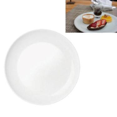 Imagem de Prato De Sobremesa Raso 19,5cm Gourmet em Vidro Temperado - Nadir