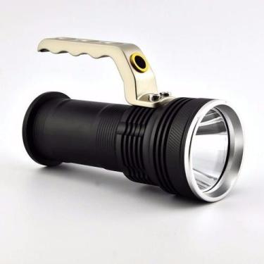 Imagem de Lanterna Tática Recarregável Swat Holofote Cree Led T6