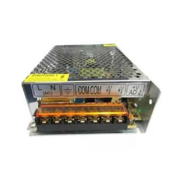 Imagem de Fonte Alimentação Bivolt Cftv Câmera 12V 5A Gradeada - Almeida Seguran