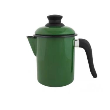 Imagem de Leiteira Esmaltada 900ml Nr10 Ewel, Verde