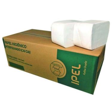 Imagem de Papel higienico cai cai extra luxo folha dupla com 8000 ipel