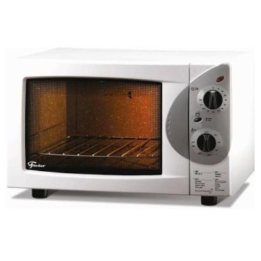 Imagem de Forno Elétrico de Bancada Fischer 44L com Grill Branco 1323, Branco, 1