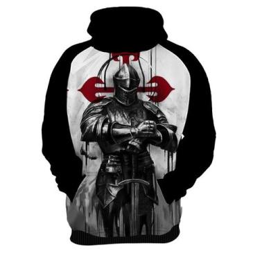 Imagem de Moletom Casaco Cavaleiros Templários Cruzadas Armaduras 14 - Enjoy Sho