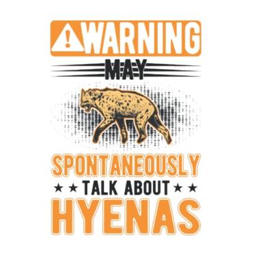 Imagem de Hyäne Tagesplaner: May spontaneously talk about Hyenas Hyäne/Kalender 2023 & 2024 / Wochenplaner Tagesplaner Planer/Planungsbuch To-Do-Liste / 6x9 Zoll / 100 ausfüllbare Seiten