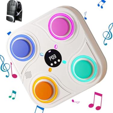 Imagem de Máquina de treino musical de boxe,Máquina de boxe musical | Máquina de boxe Máquina de perfuração musical com,Brinquedo esportivo recarregável para treinador de boxe de treinamento leve para adultos